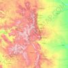 Colorado topographic map, elevation, relief