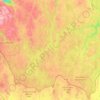 Finnmark topographic map, elevation, relief